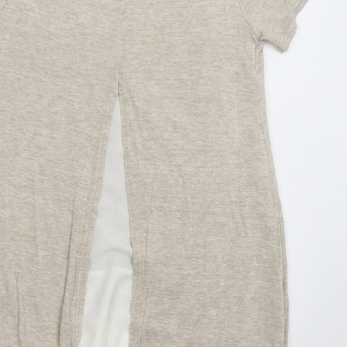 Quiz Womens Grey   Basic T-Shirt Size 8