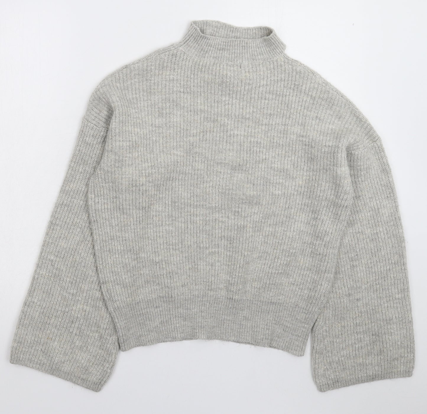 Primark Womens Grey  Knit Pullover Jumper Size 12