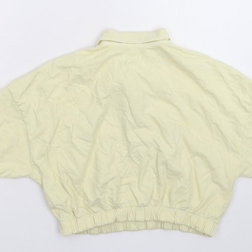 Zara Girls Yellow   Cropped Polo Size 13-14 Years