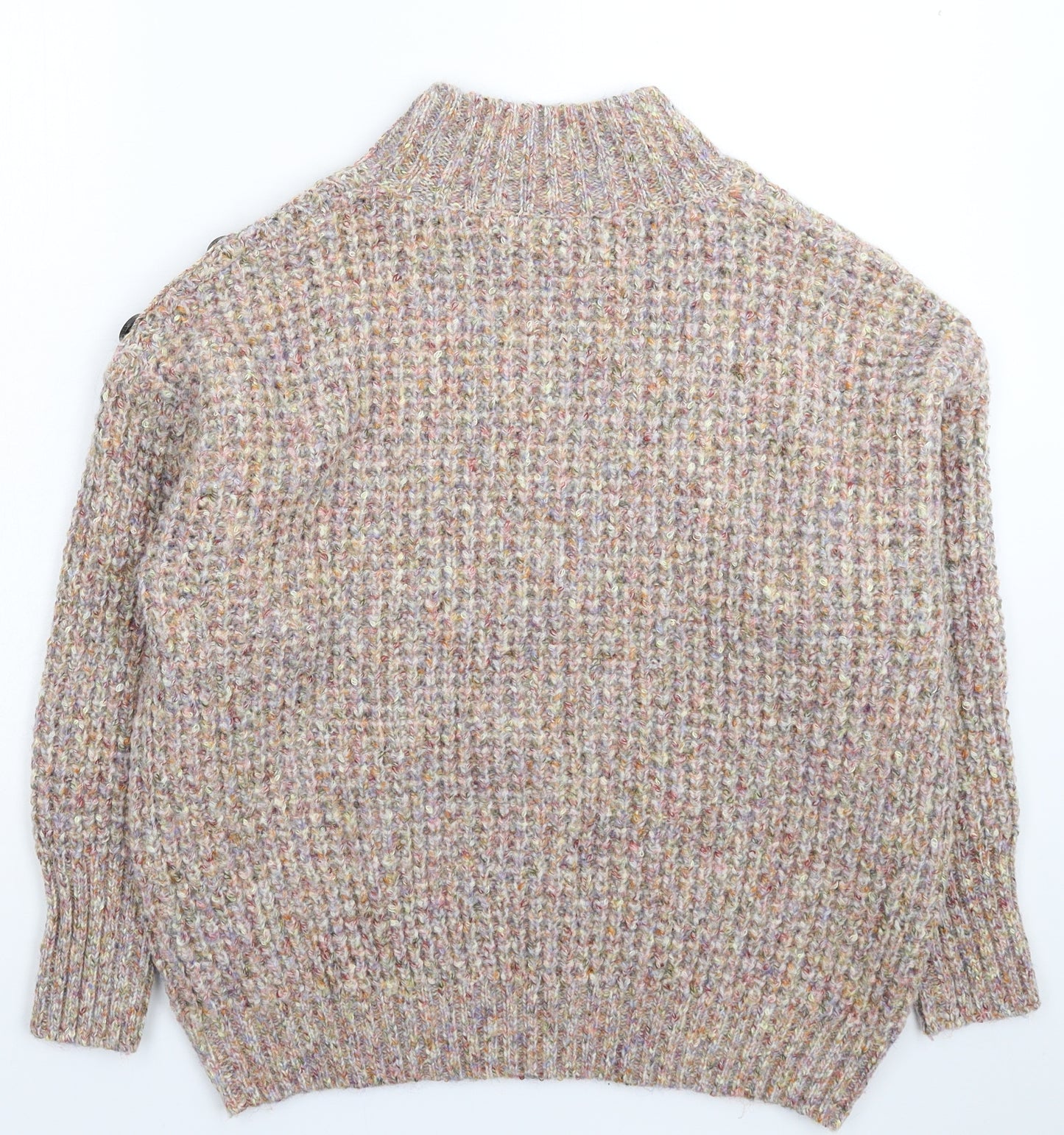 TU Womens Grey  Knit Pullover Jumper Size 16