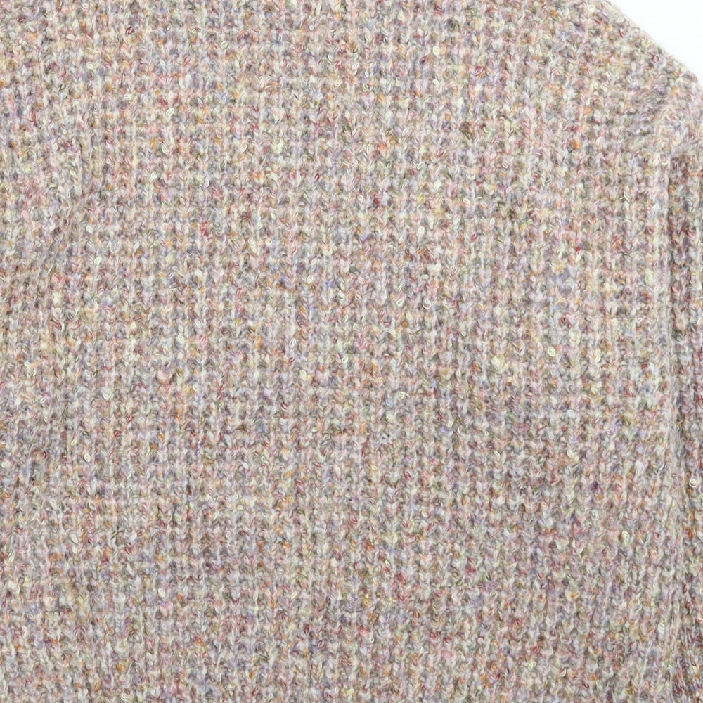 TU Womens Grey  Knit Pullover Jumper Size 16