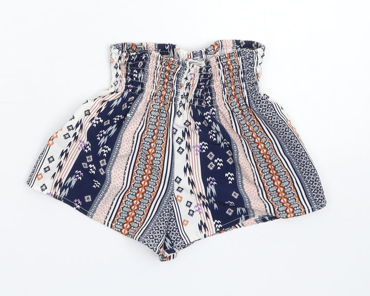 SheIn Girls Multicoloured Hot Pants Shorts Size 7 Years