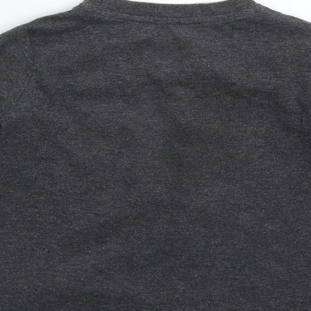 Primark Boys Grey   Basic T-Shirt Size 2-3 Years