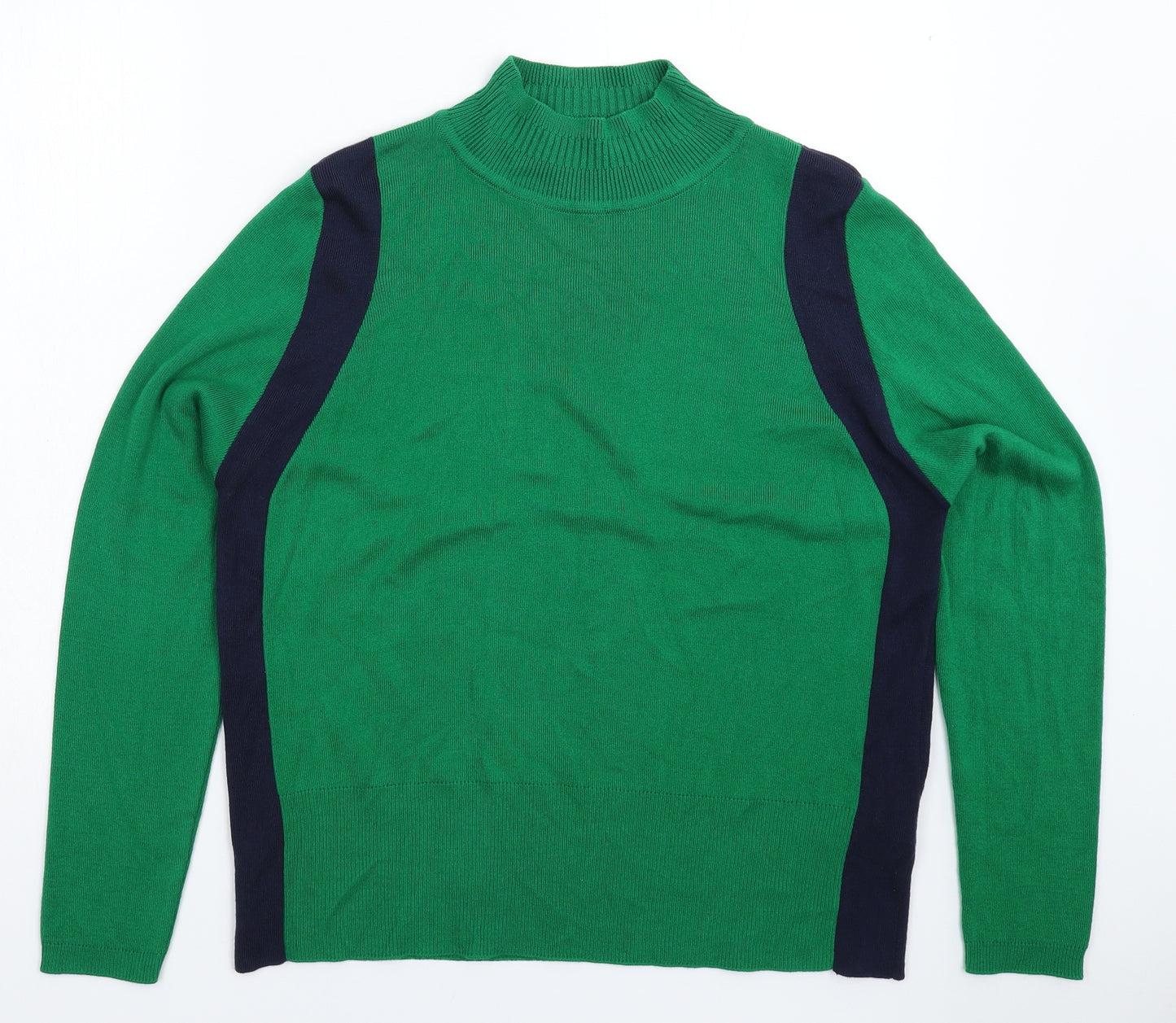 Marks and Spencer Womens Green  Knit Pullover Jumper Size 20