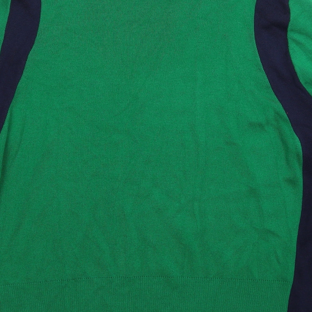 Marks and Spencer Womens Green  Knit Pullover Jumper Size 20