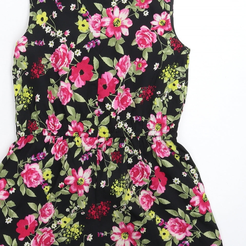 Young Dimension Girls Black   Jumpsuit One-Piece Size 9-10 Years