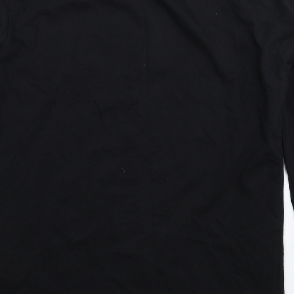 Replay Mens Black    T-Shirt Size M