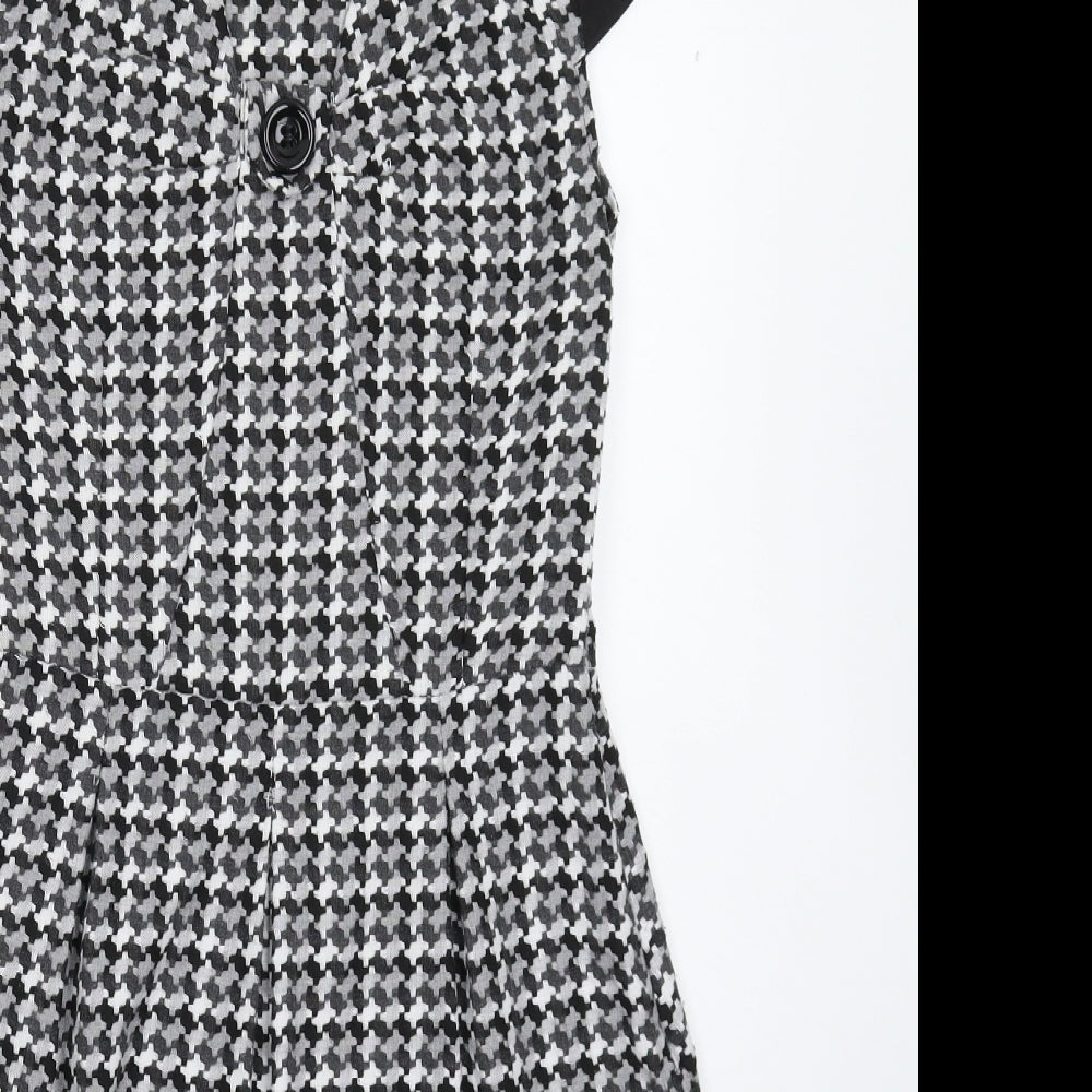Ina Design Womens Grey   Fit & Flare  Size 10