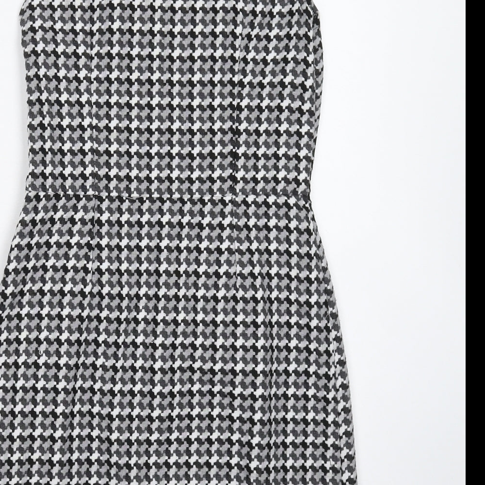 Ina Design Womens Grey   Fit & Flare  Size 10