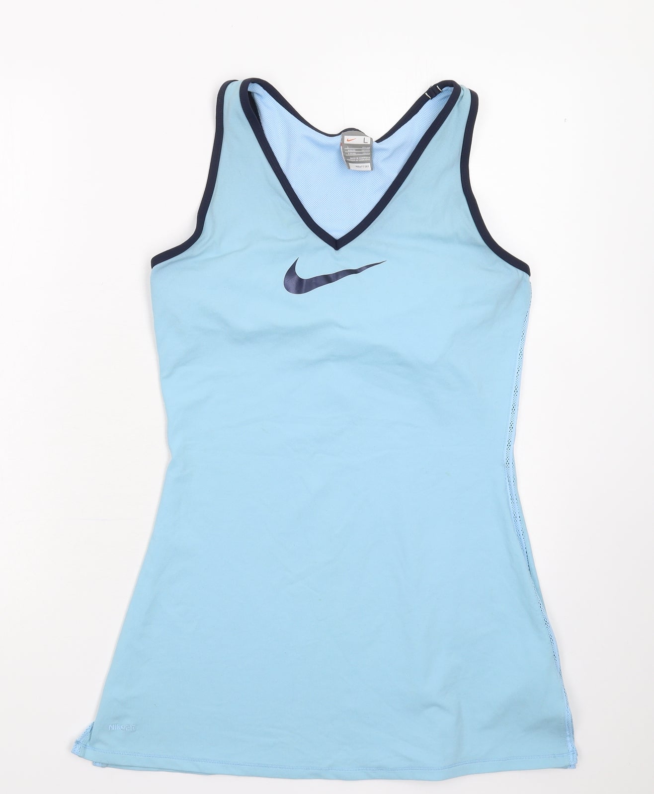 Nike Womens Blue   Tank Dress  Size 16