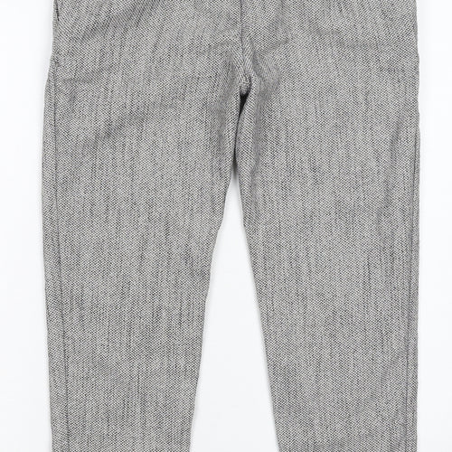 H&M Womens Grey   Trousers  Size 10 L25 in