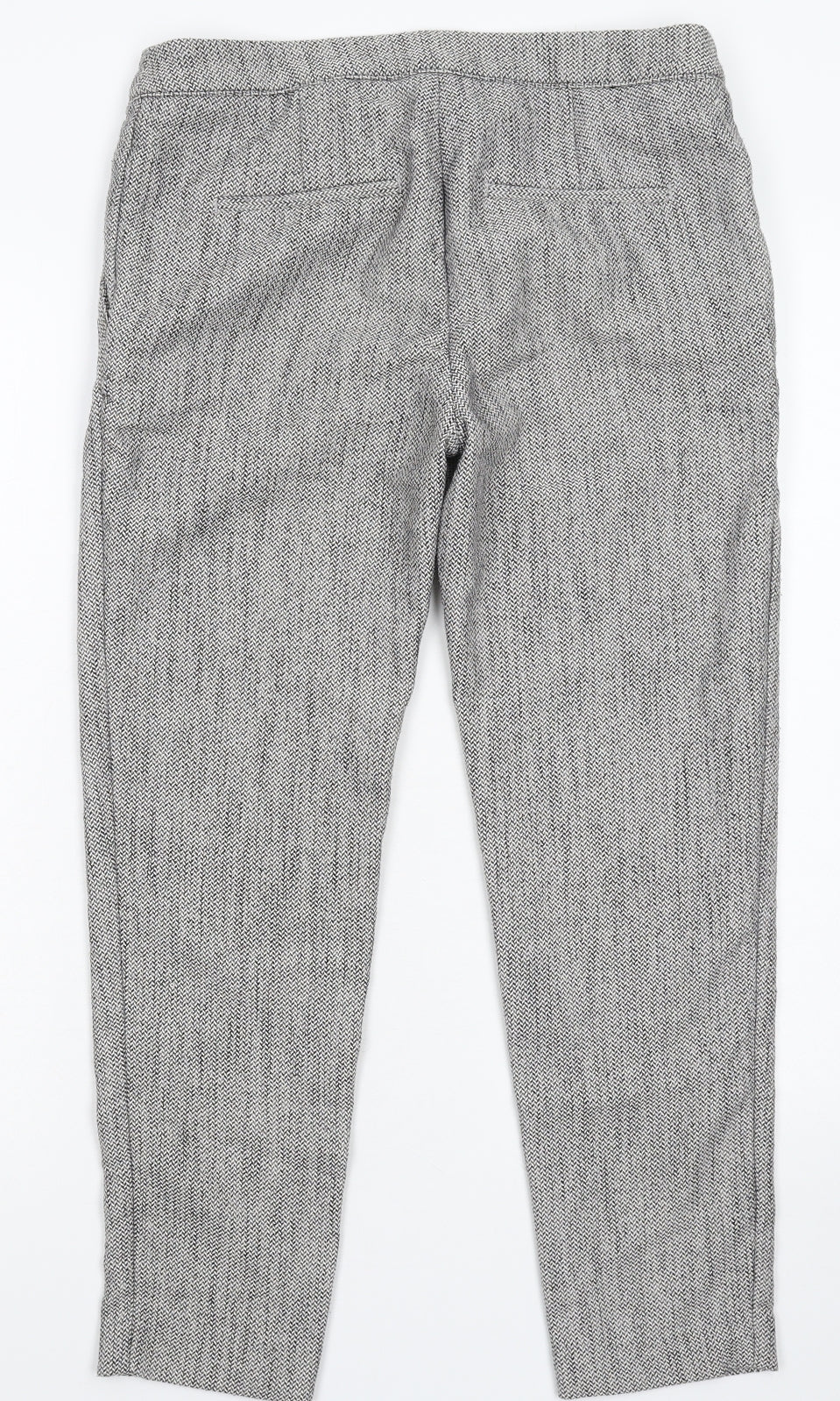 H&M Womens Grey   Trousers  Size 10 L25 in