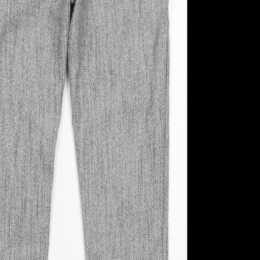 H&M Womens Grey   Trousers  Size 10 L25 in