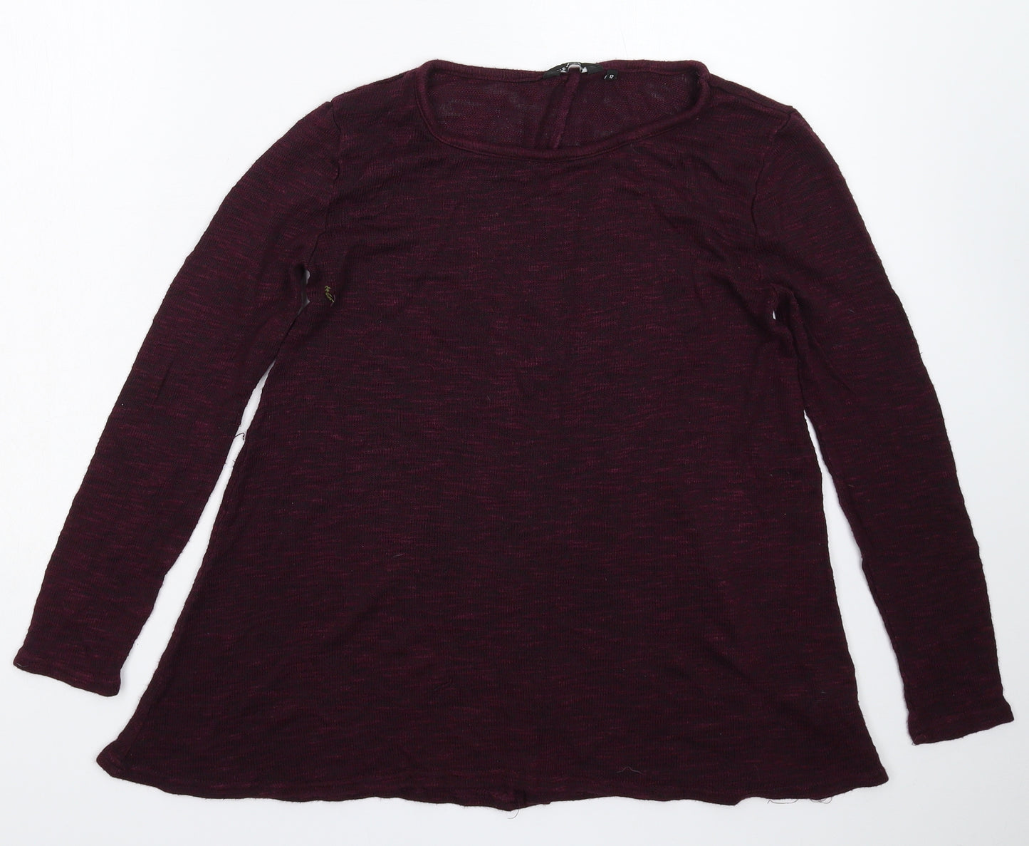 New Look Womens Brown  Knit Pullover Jumper Size 12