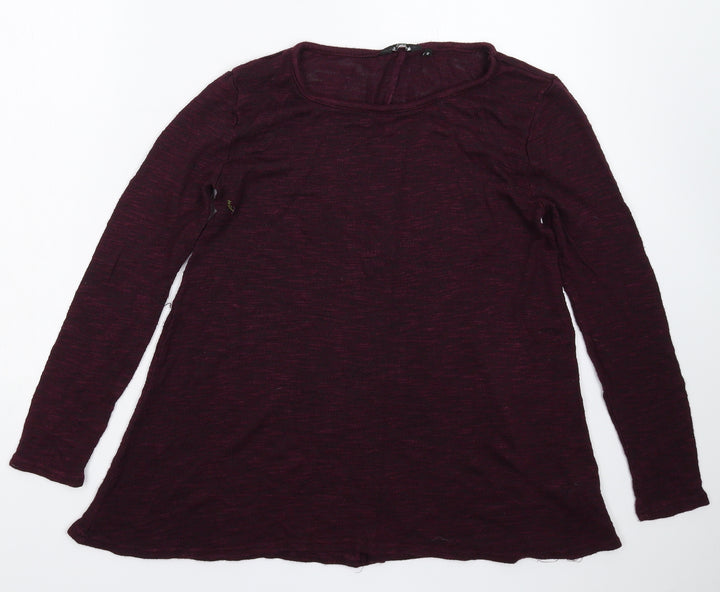 New Look Womens Brown  Knit Pullover Jumper Size 12