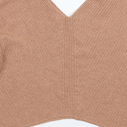 ASOS Womens Beige  Knit Pullover Jumper Size 10  - Oversized