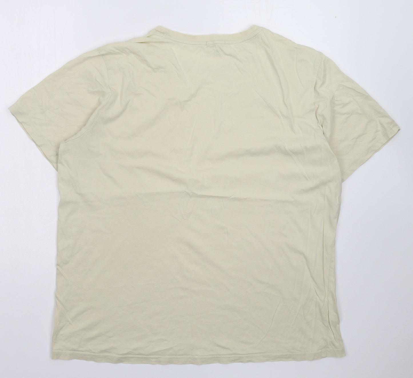 Woolworths Mens Beige    T-Shirt Size XL