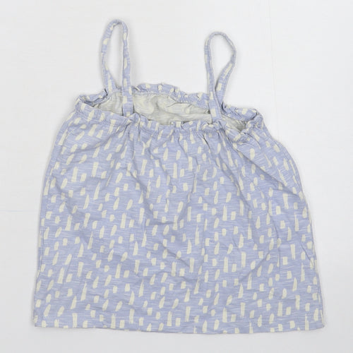Nutmeg Girls Blue   Basic Tank Size 6-7 Years