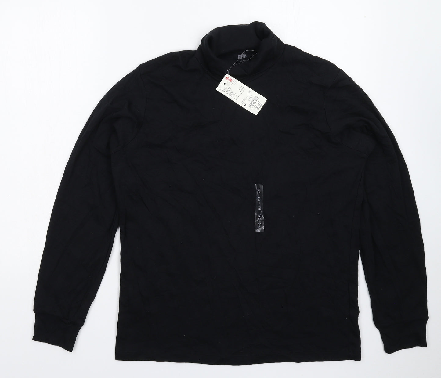 Uniqlo Mens Black   Pullover Sweatshirt Size M