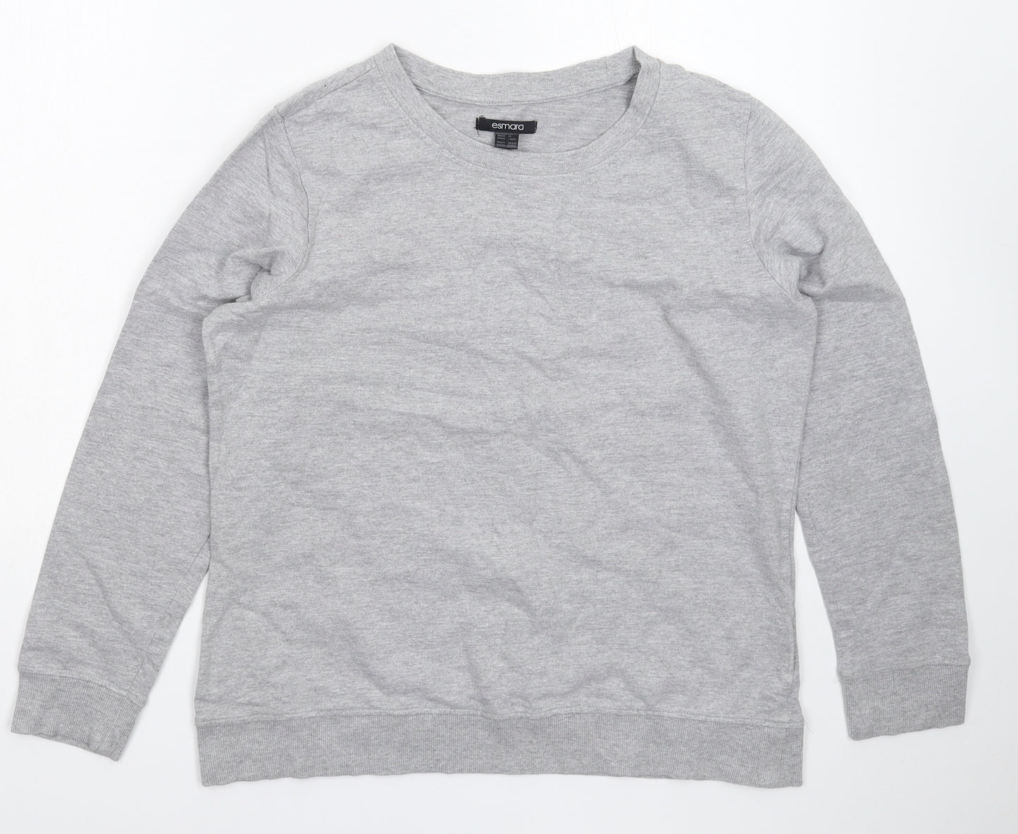 ESMARA Womens Grey   Pullover Sweatshirt Size 14