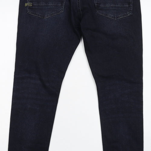 Denham Mens Blue  Denim Skinny Jeans Size 34 L32 in
