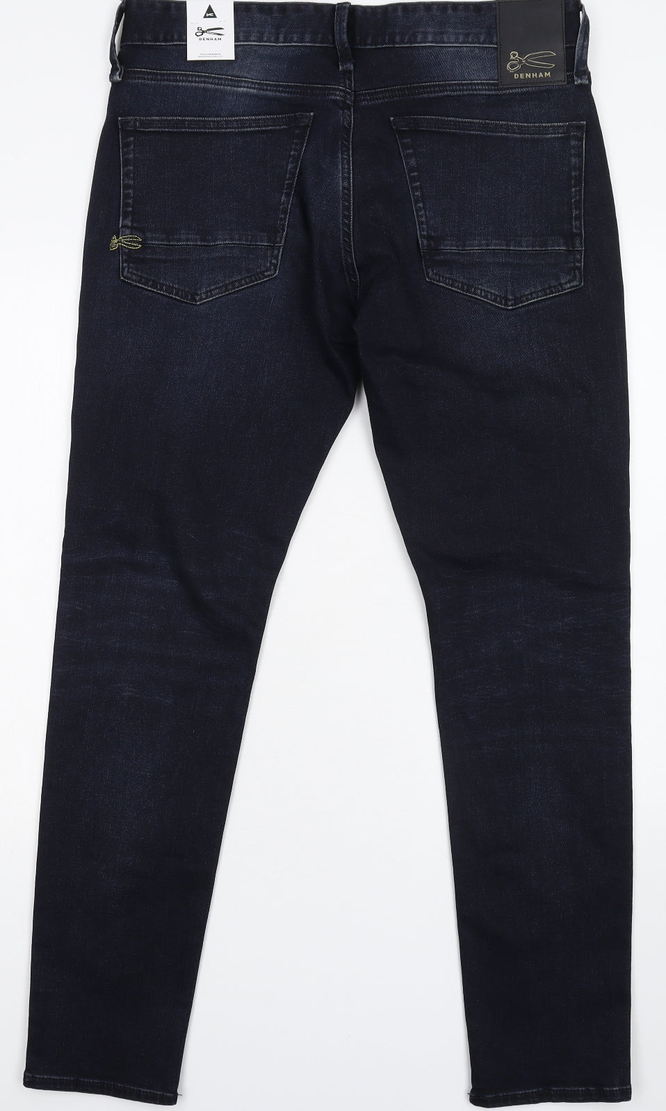 Denham Mens Blue  Denim Skinny Jeans Size 34 L32 in
