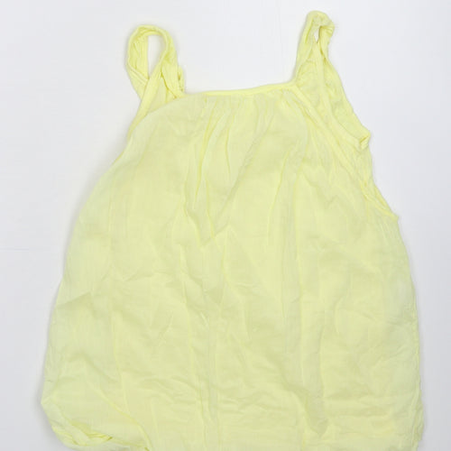 Preworn Womens Yellow   Basic Tank Size 10