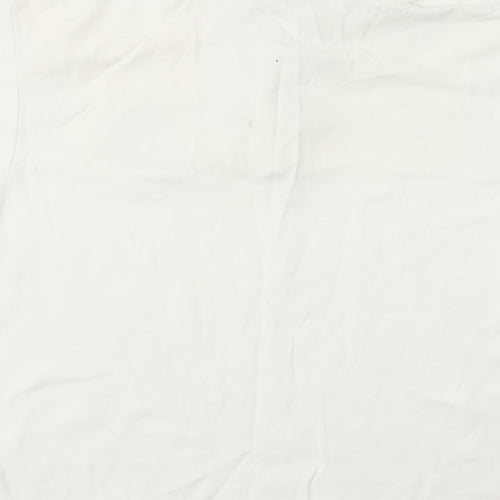 Screen Stars Mens White    Polo Size M