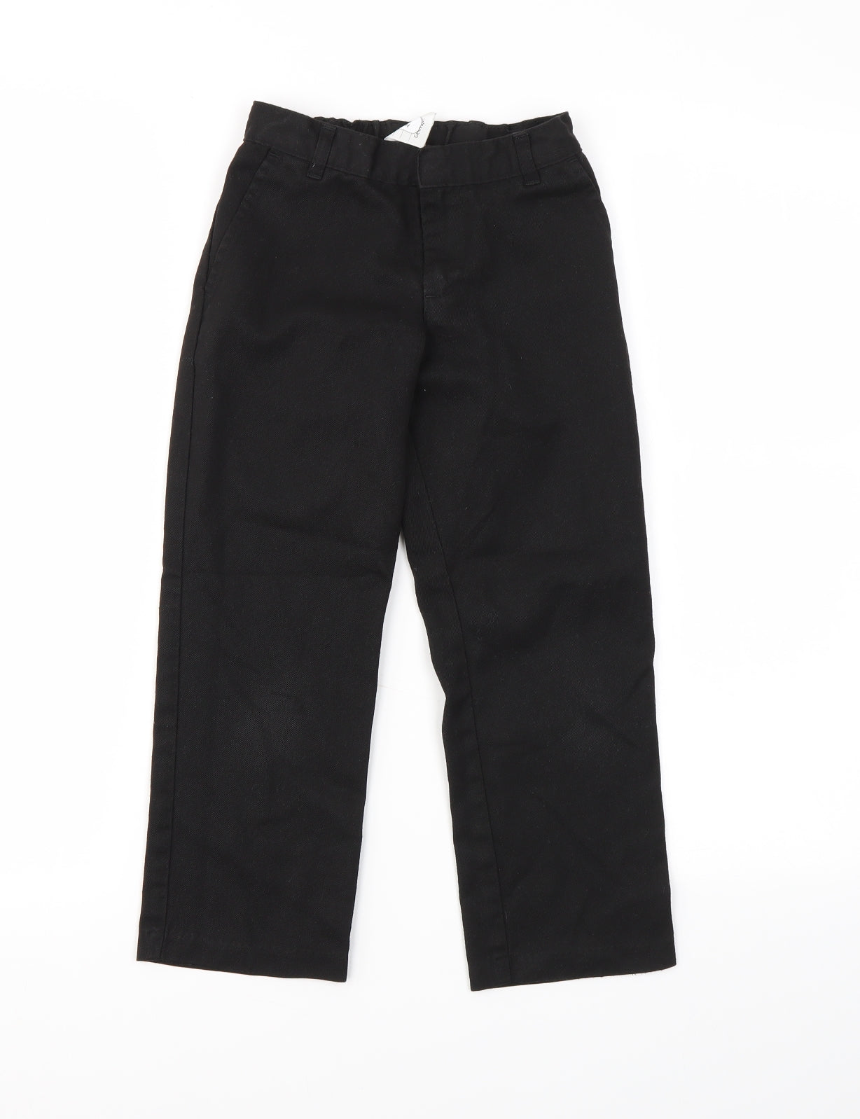 George Boys Black   Jogger Trousers Size 5-6 Years