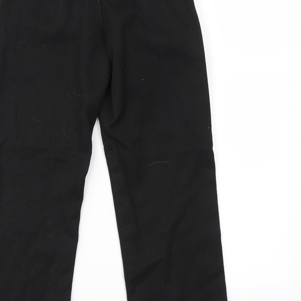 George Boys Black   Jogger Trousers Size 5-6 Years