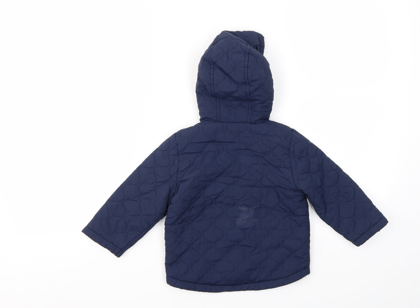 George Boys Blue   Basic Coat Coat Size 9-12 Months