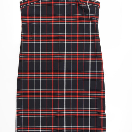 New Look Womens Multicoloured Check  Fit & Flare  Size 10
