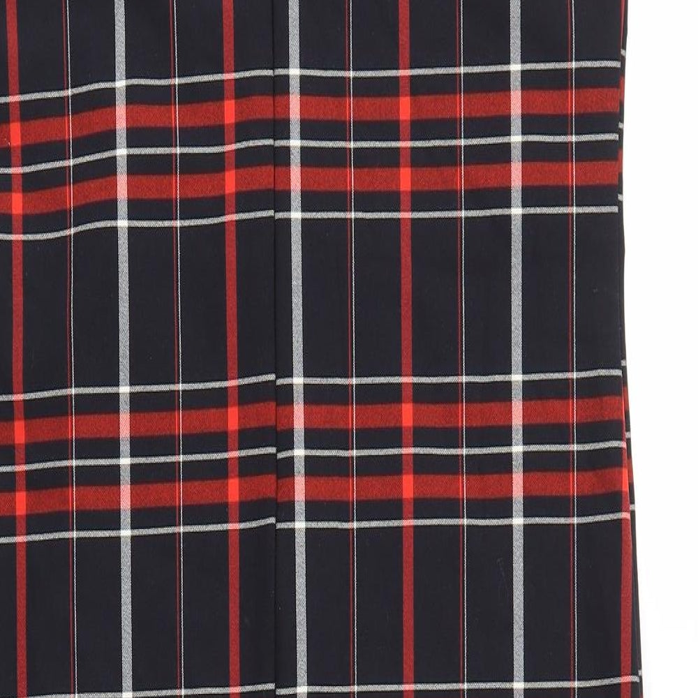 New Look Womens Multicoloured Check  Fit & Flare  Size 10