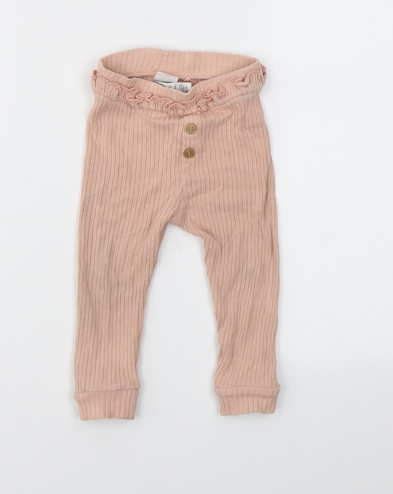 NEXT Girls Pink   Capri Leggings Size 12-18 Months
