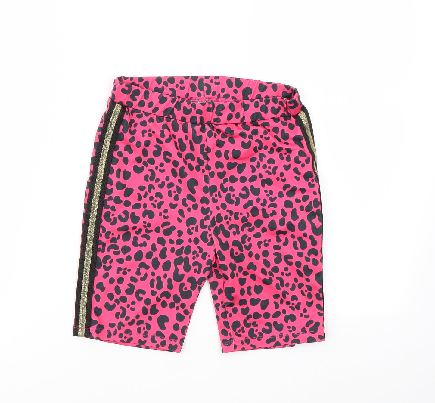 TU Girls Multicoloured Animal Print  Cut-Off Shorts Size 10 Years