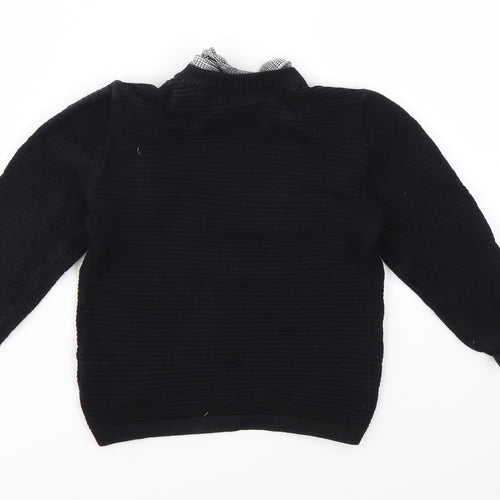 NEXT Boys Black   Pullover Jumper Size 3 Years