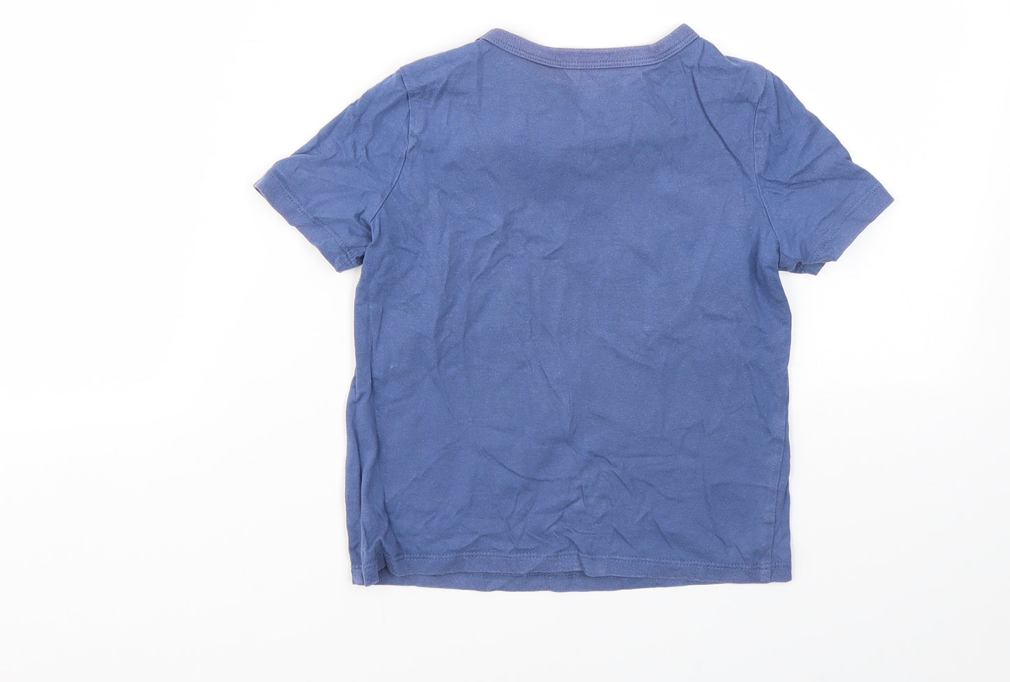 Gap Boys Blue Geometric  Basic T-Shirt Size XS