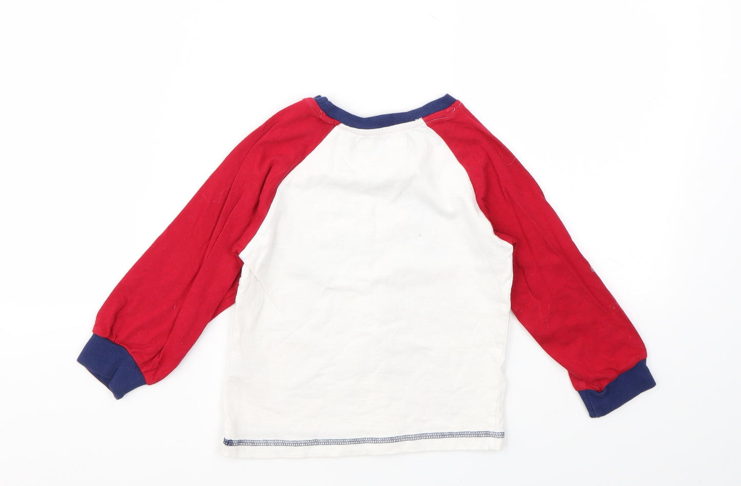 SLEIGH BELLS Boys Multicoloured Geometric  Basic T-Shirt Size 3-4 Years