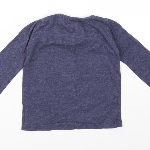 Evie Angel Girls Blue   Basic T-Shirt Size 12-18 Months