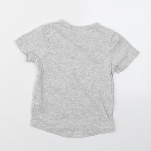 Nutmeg Baby Grey Geometric  Basic T-Shirt Size 12-18 Months
