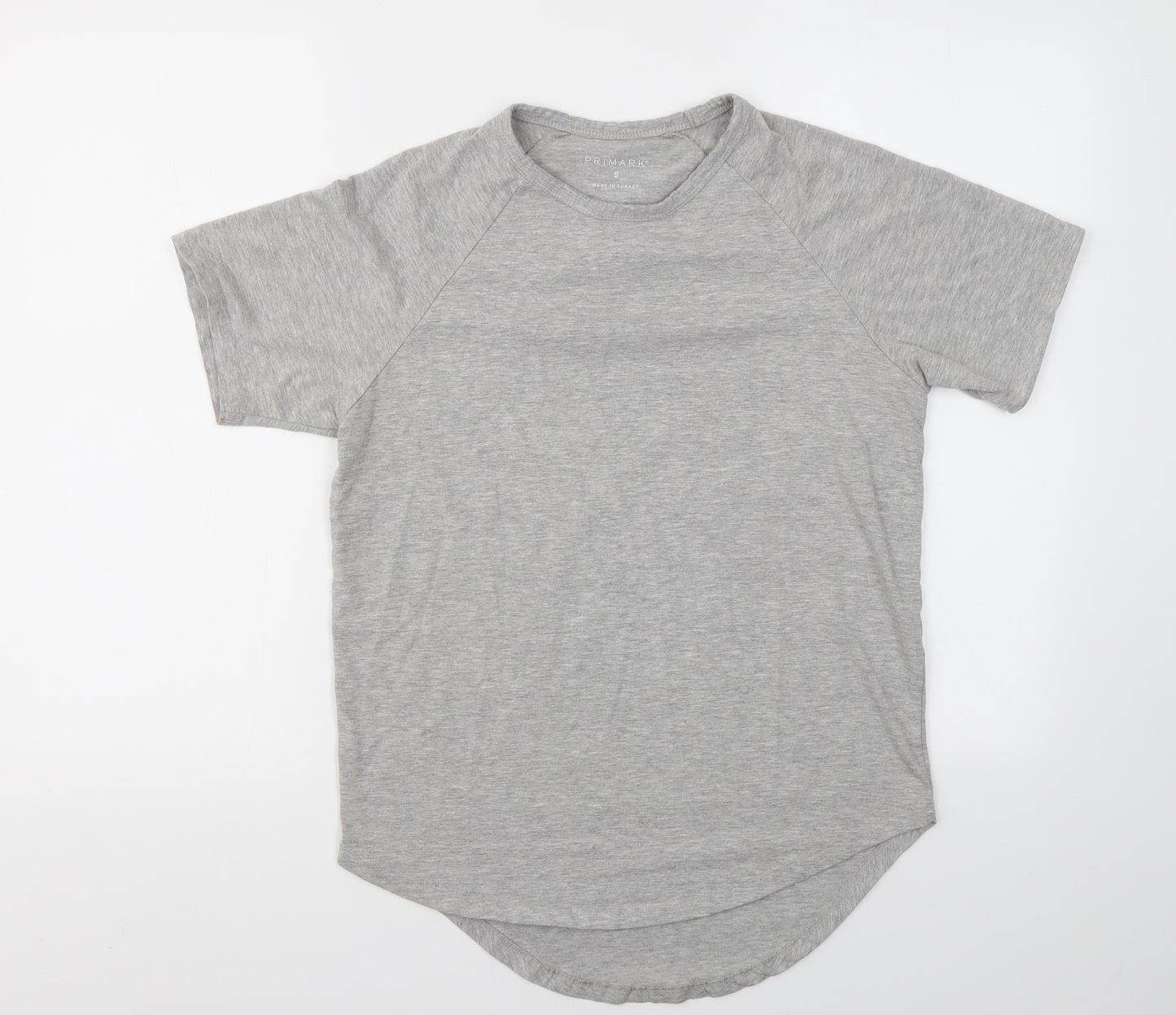Primark Mens Grey    T-Shirt Size S