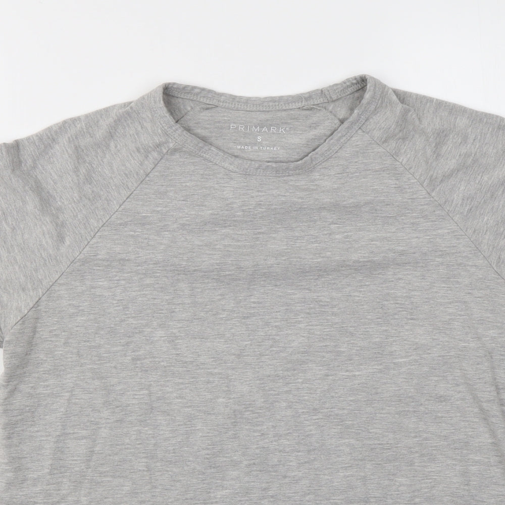 Primark Mens Grey    T-Shirt Size S