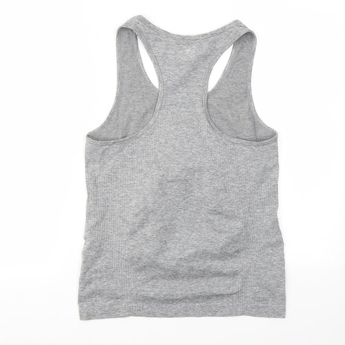 WORK OUT  Womens Grey   Basic T-Shirt Size M