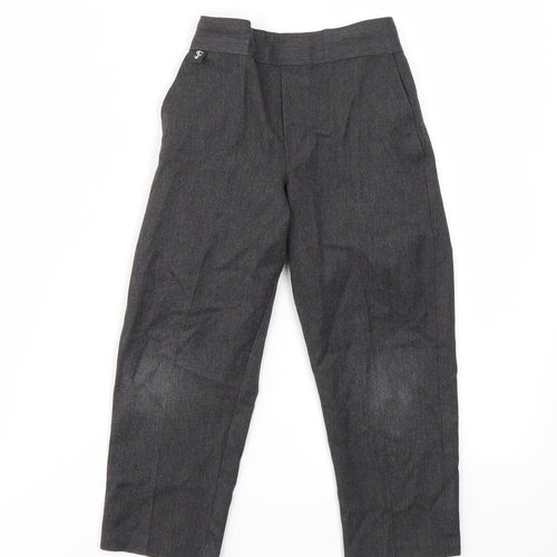 INNOVATION  Girls Grey Ikat  Jogger Trousers Size 5 Years