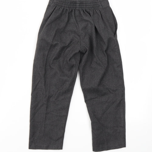 INNOVATION  Girls Grey Ikat  Jogger Trousers Size 5 Years