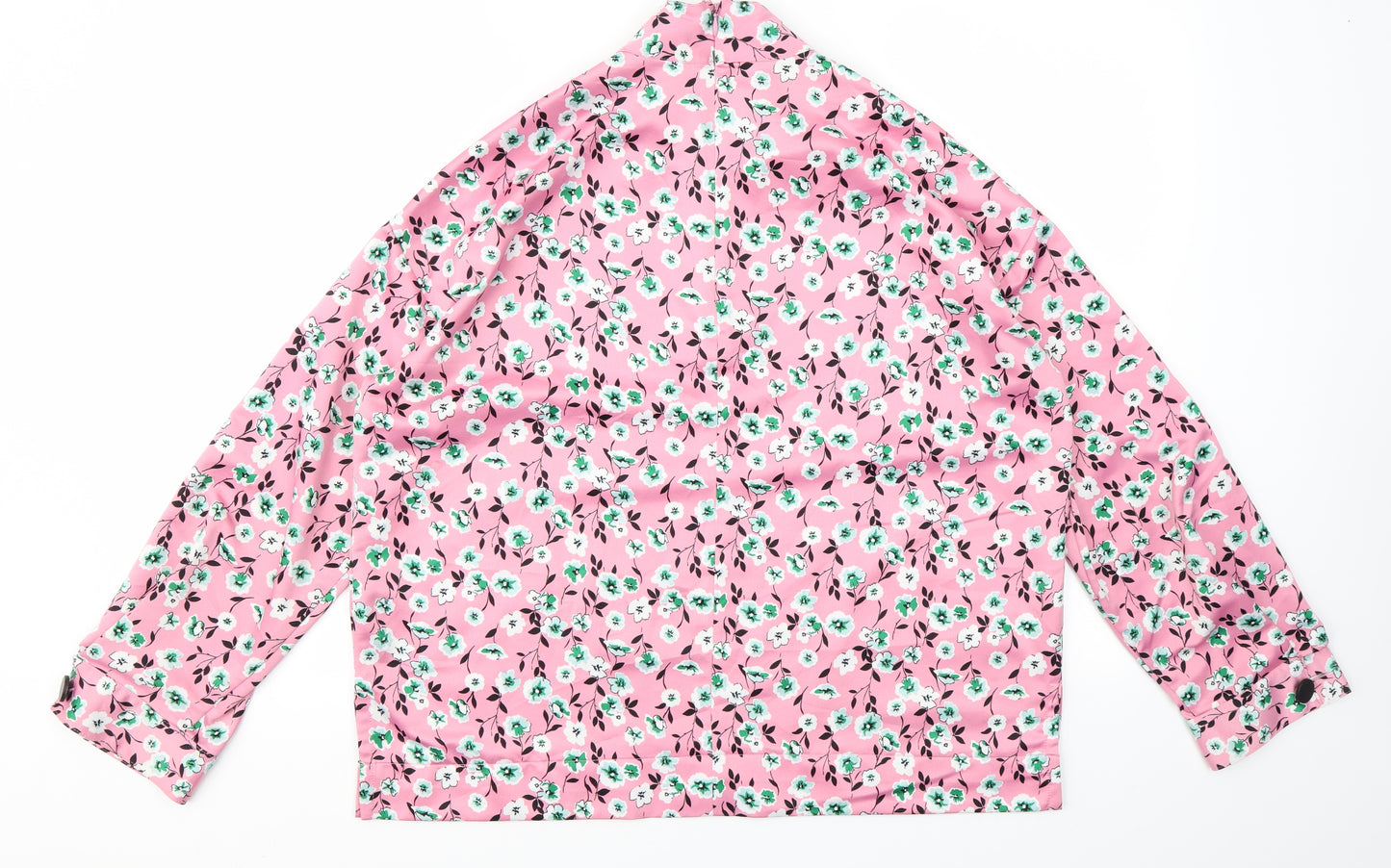 M&S Womens Multicoloured Floral  Basic Blouse Size 10