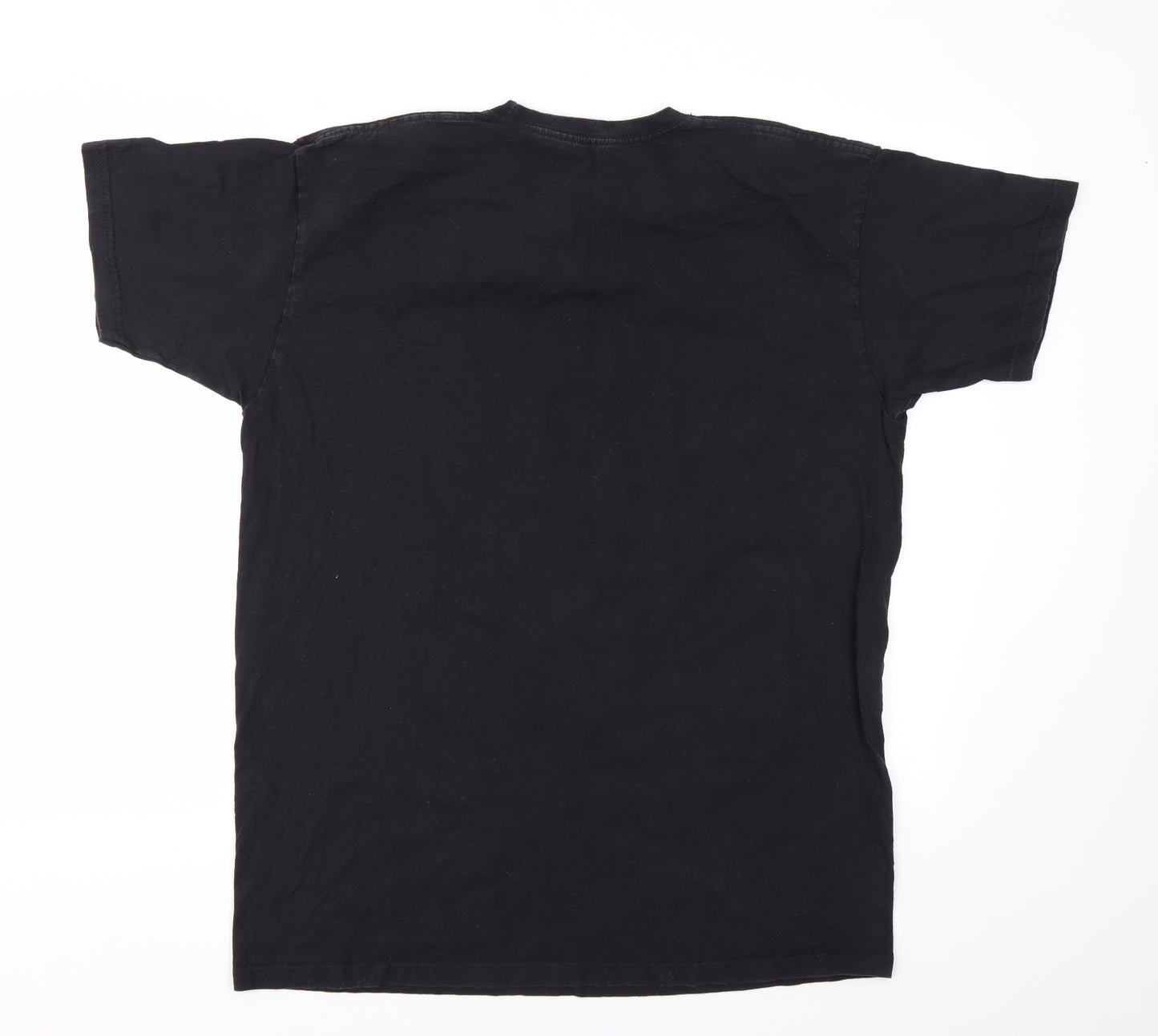Marvel Mens Black Floral   T-Shirt Size XL