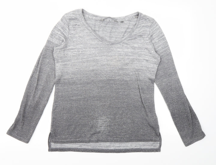 NEXT Womens Grey Basic Polo Size 10