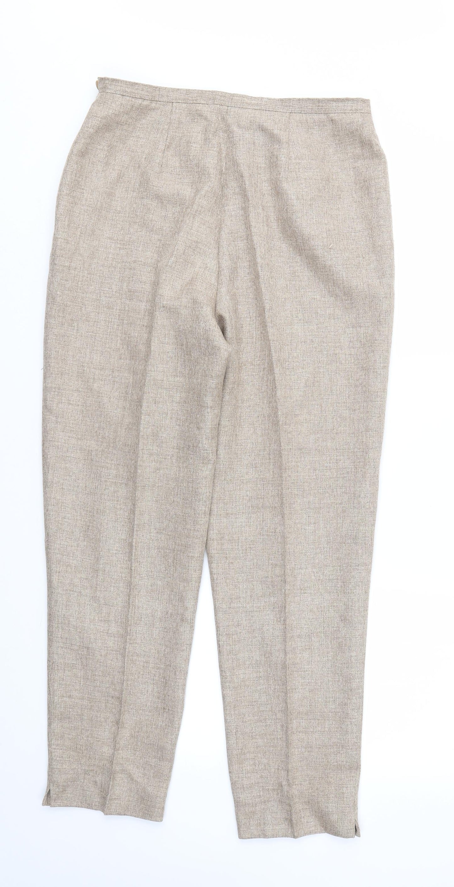 M&S Womens Brown   Trousers  Size 30 in L28 in