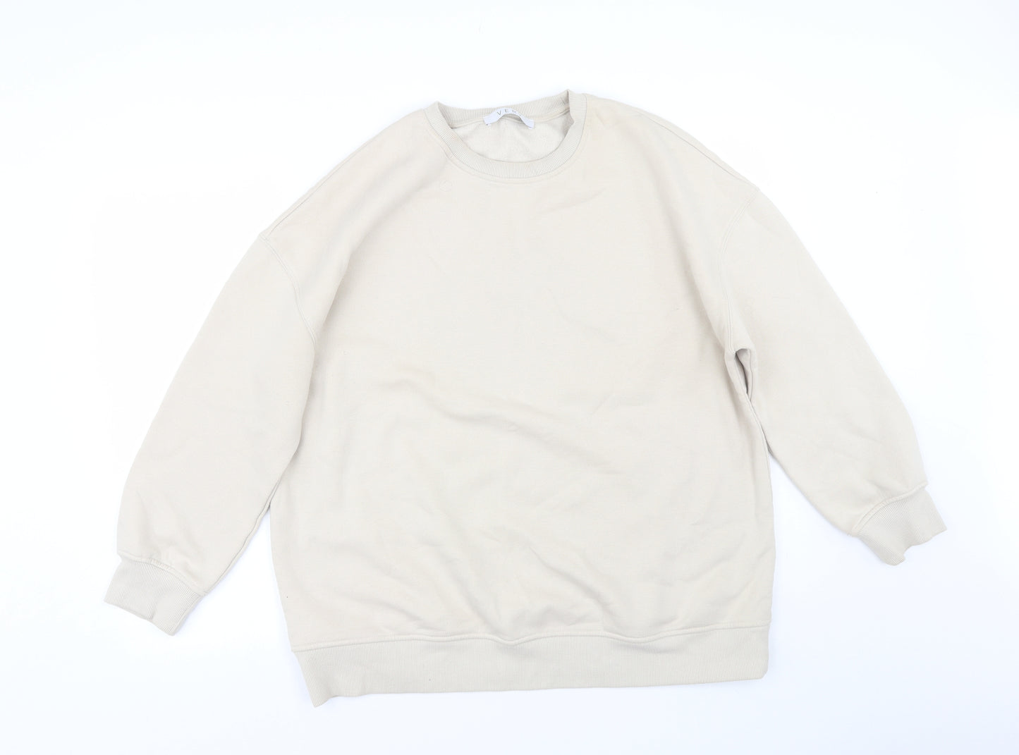 Very Womens Beige   Pullover Sweatshirt Size 14